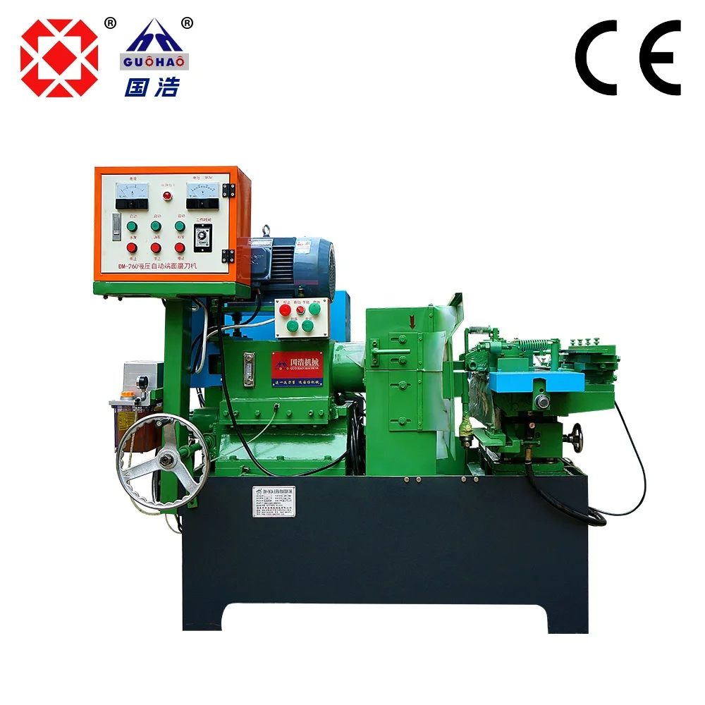 
DM-260 Hydraulic automatic knife surface grinding machines knife grinder auto kitchen knife grinding machine 