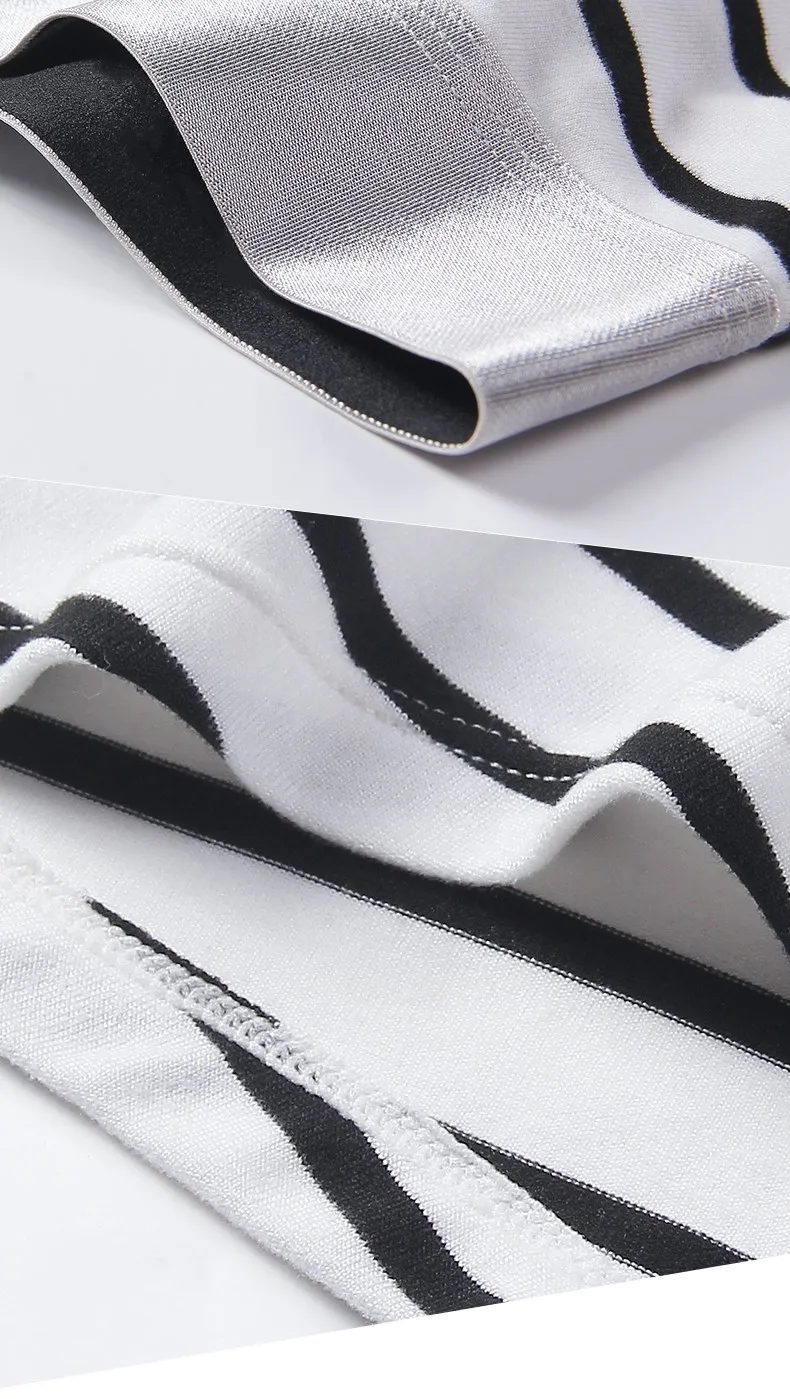 Оптовая продажа, в наличии, мужское нижнее белье с логотипом под заказ, классические трусы-боксеры из полиэстера, мужские Базовые боксеры, Трусы в полоску