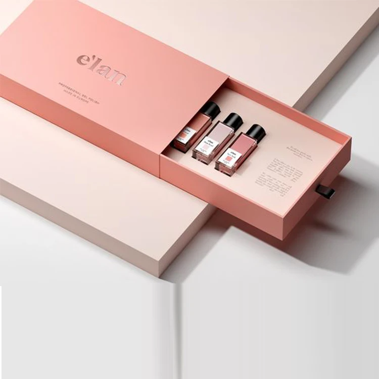 Custom Logo Design Professional Branded Luxury Beauty Cosmetic Skincare Makeup Fragrance Gift Set Eco Friendly Mail Paper Boxes