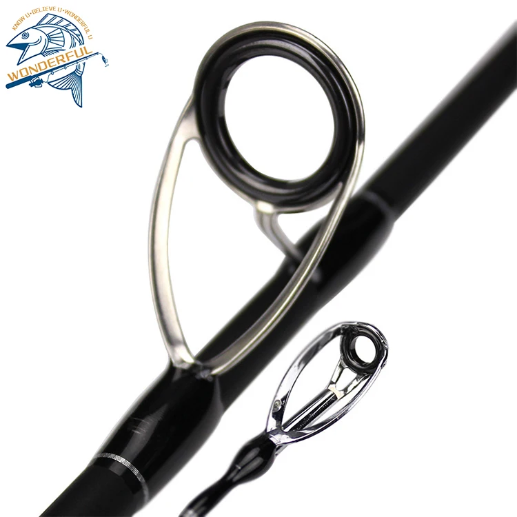 Wholesale 2.1-3M M Short Lure Fishing Pole Carbon 4 Sections Portable Plug Long-range Straight Handle Light Fishing Rod