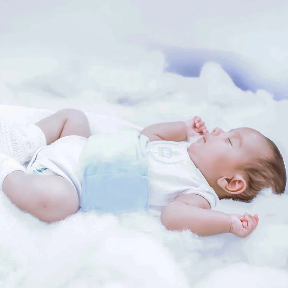 Infant Tummy Belt Baby Colic Relief Bellyband With Gel Warmer