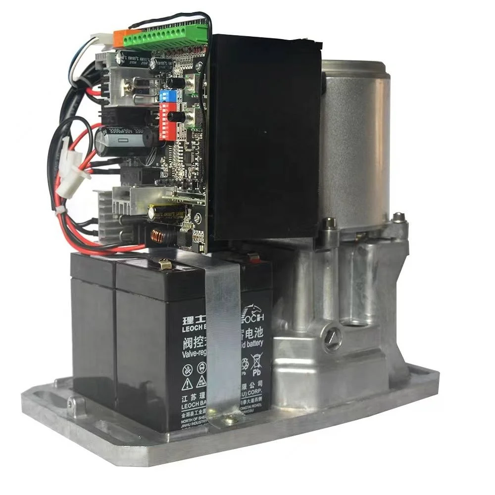 800KG 24V DC Sliding Gate Motor Kit Sliding Door Motor Automatic Electric Door With Remote Kit