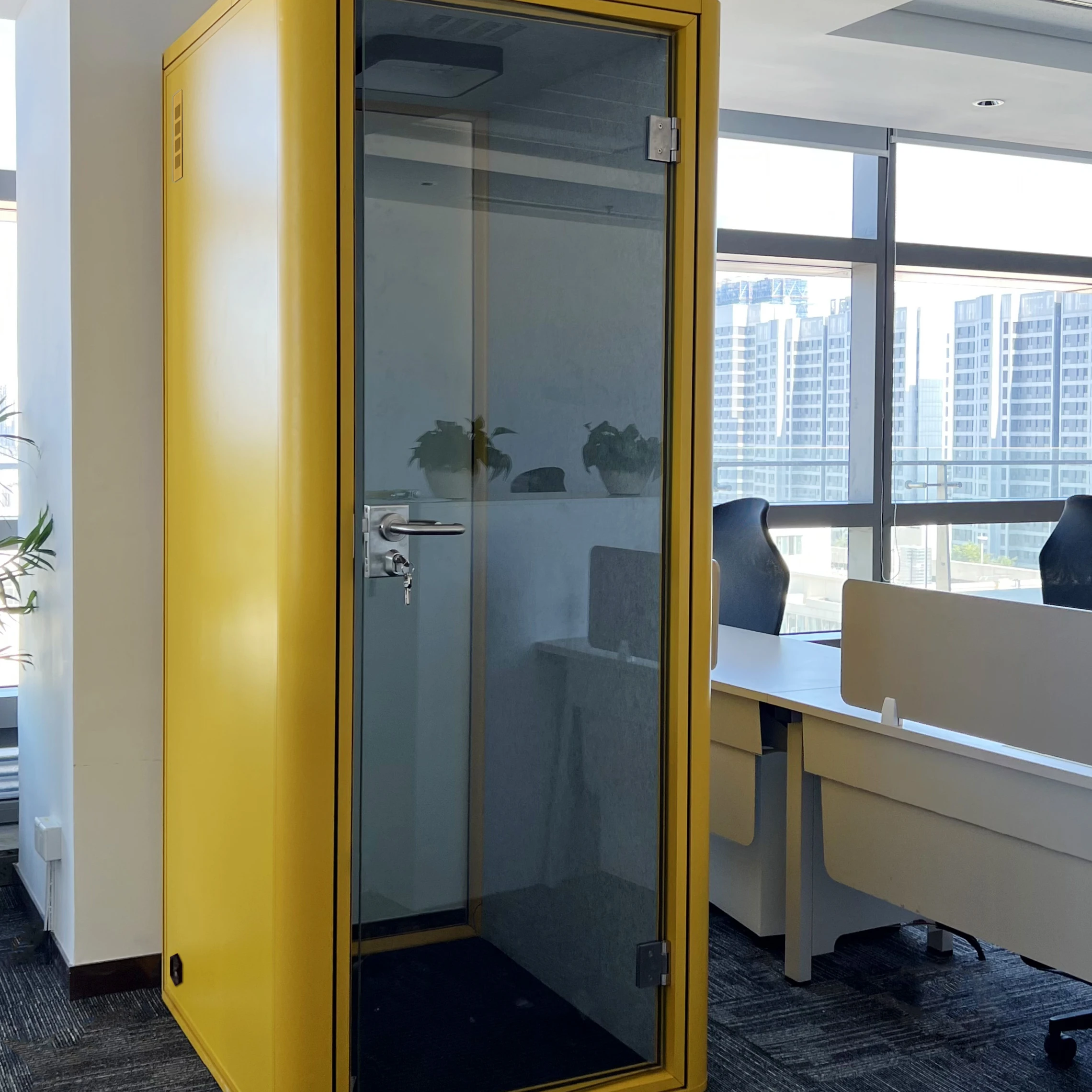 Office Shed pod at Home meeting soundproof phone booth Customized prefab house office