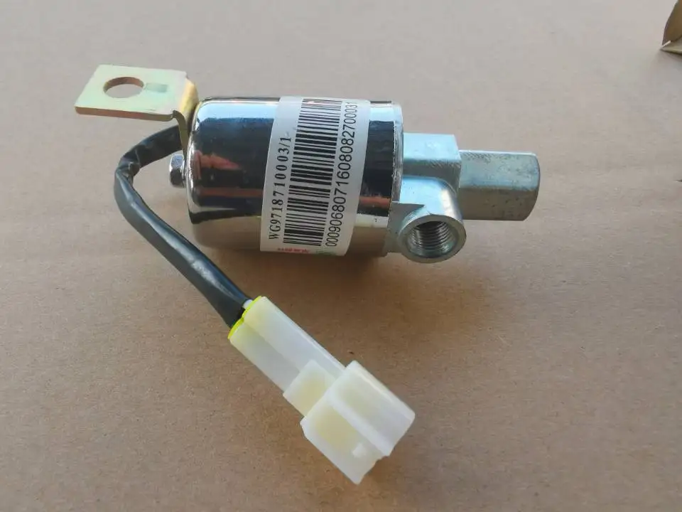 Sinotruk Howo A7 Truck Spare Parts WG9718710003 Air Horn Solenoid Valve