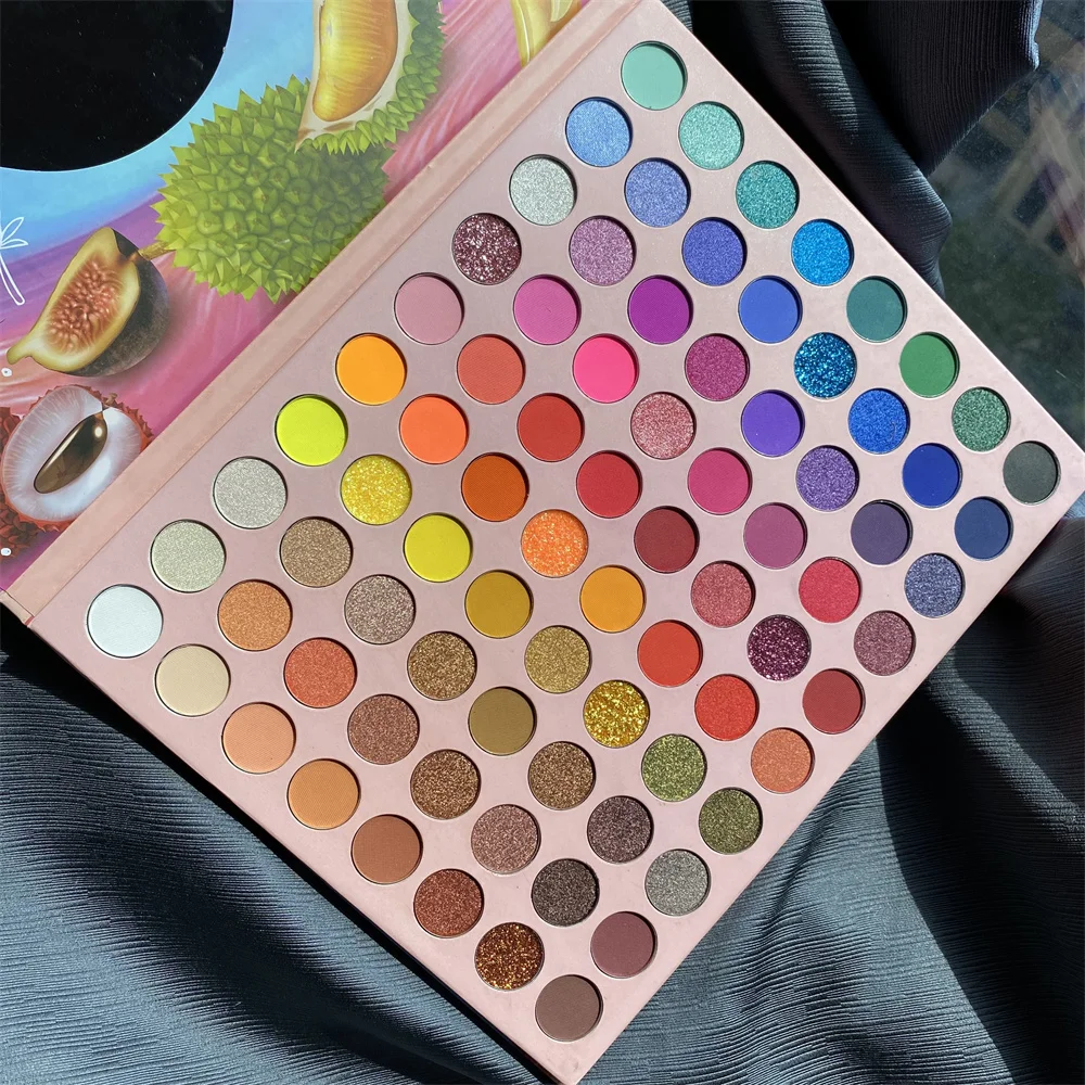 80 colors Bohemian Style Cover Wholesale Vendor high pigmented makeup eye shadow palette best quality sombras para ojos