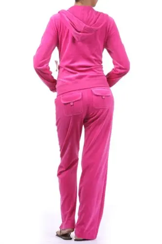 custom velour velvet slim fit Jogging Suit Tracksuit  sweatsuit training suit zip up crop top women ladies girl