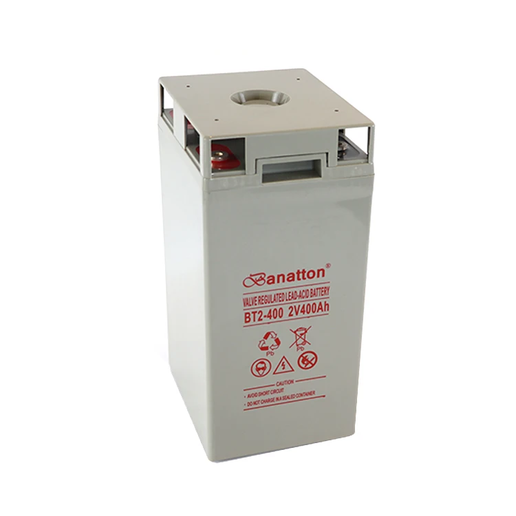 House Electricity Storage Off-Grid Battery 2V 400Ah Lead Acid Battery 2V 400Ah