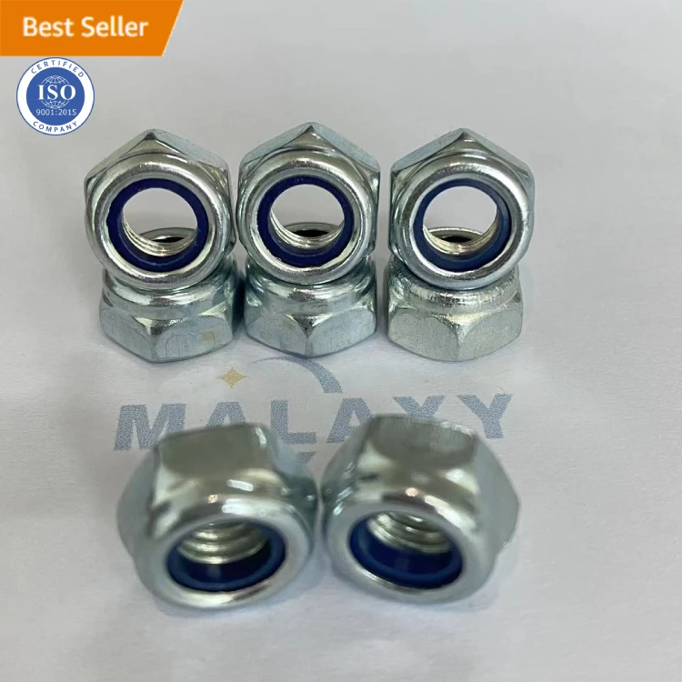 Provied Good Price and High Quality Din982 Din985 Nylon Insert Self Lock Hex Nut
