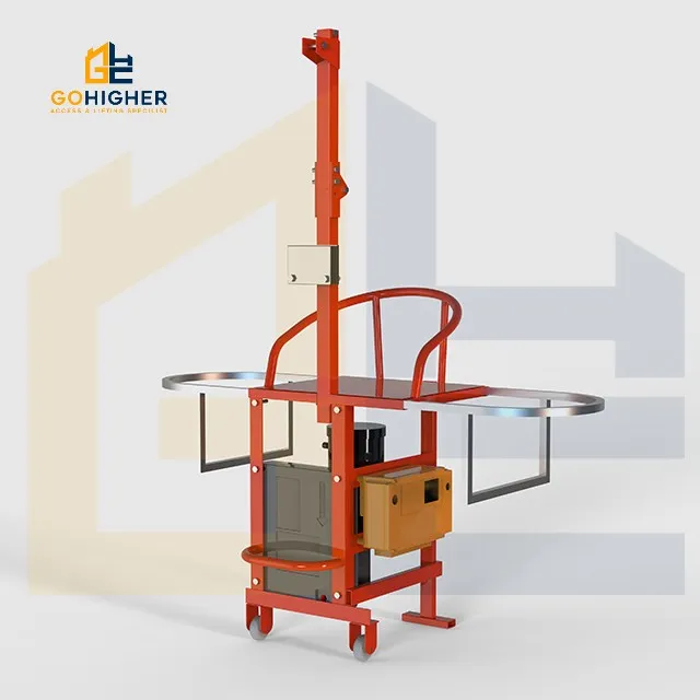 Single Cab Suspended Scaffold One Person Small Rope Suspended Platform Gondola Chair