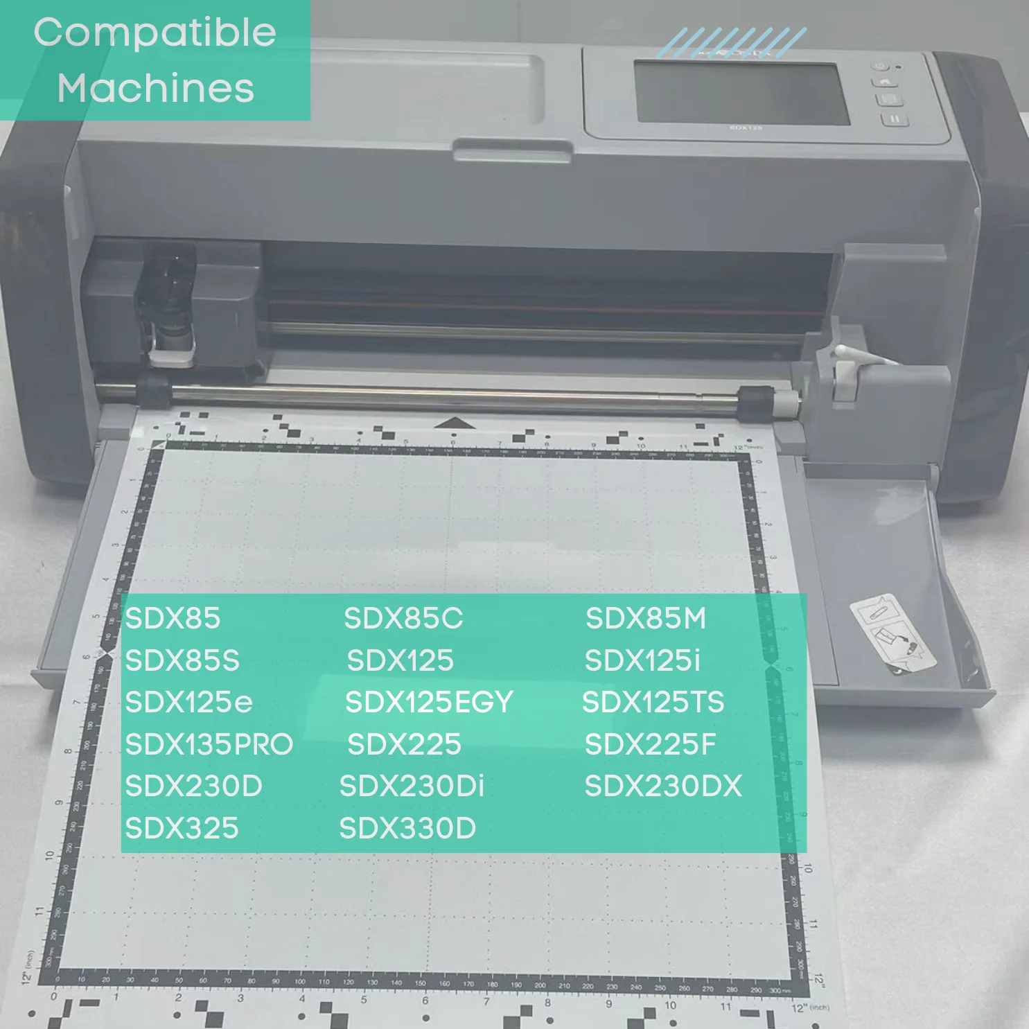 12 x 24 12 x 12  Standard Low Tack Cutting Mat For Brother scan n cut Scan NCut DX Mat CADXMATLOW12
