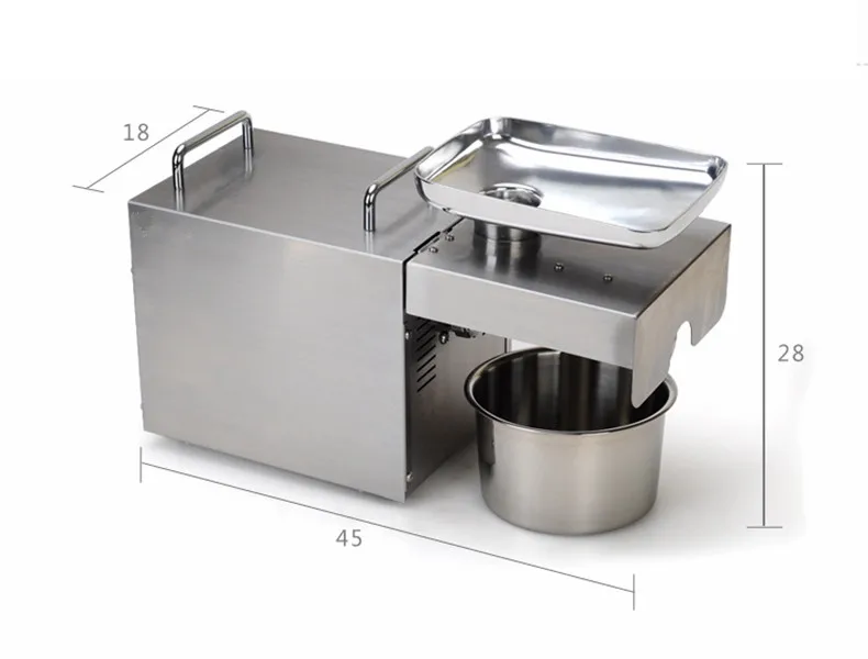 Hot sale temperature adjustable oil press coconut oil making machine