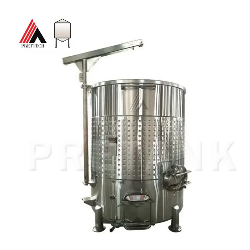 Customized Wine Equipment jacketed wine tank variable capacity fermenter