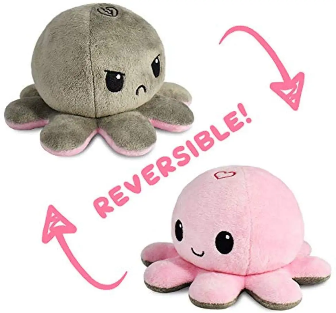 Hot Selling Plush Octopus 20 cm Custom Octopus Plush Toys Reversible Octopus Plush Toy
