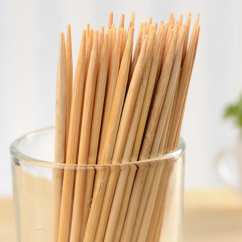 Sharp Point Mao Material Skewers Bamboo Bbq Meat Guangzhou Bamboo Stick Long Disposable Bamboo Sticks