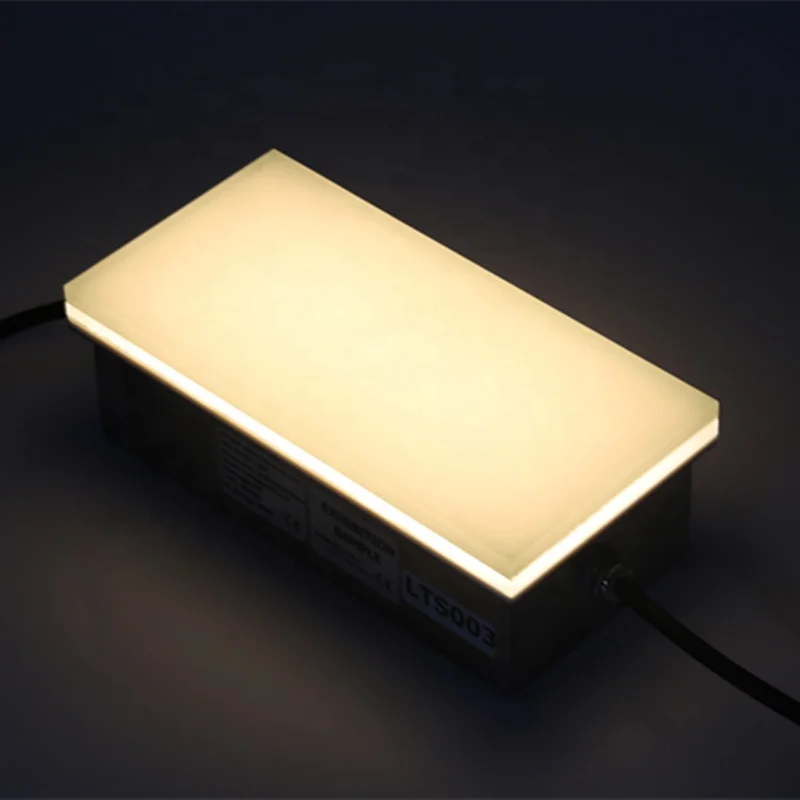 
12V 24V RGB changing or warm white led tile paver light led brick light 