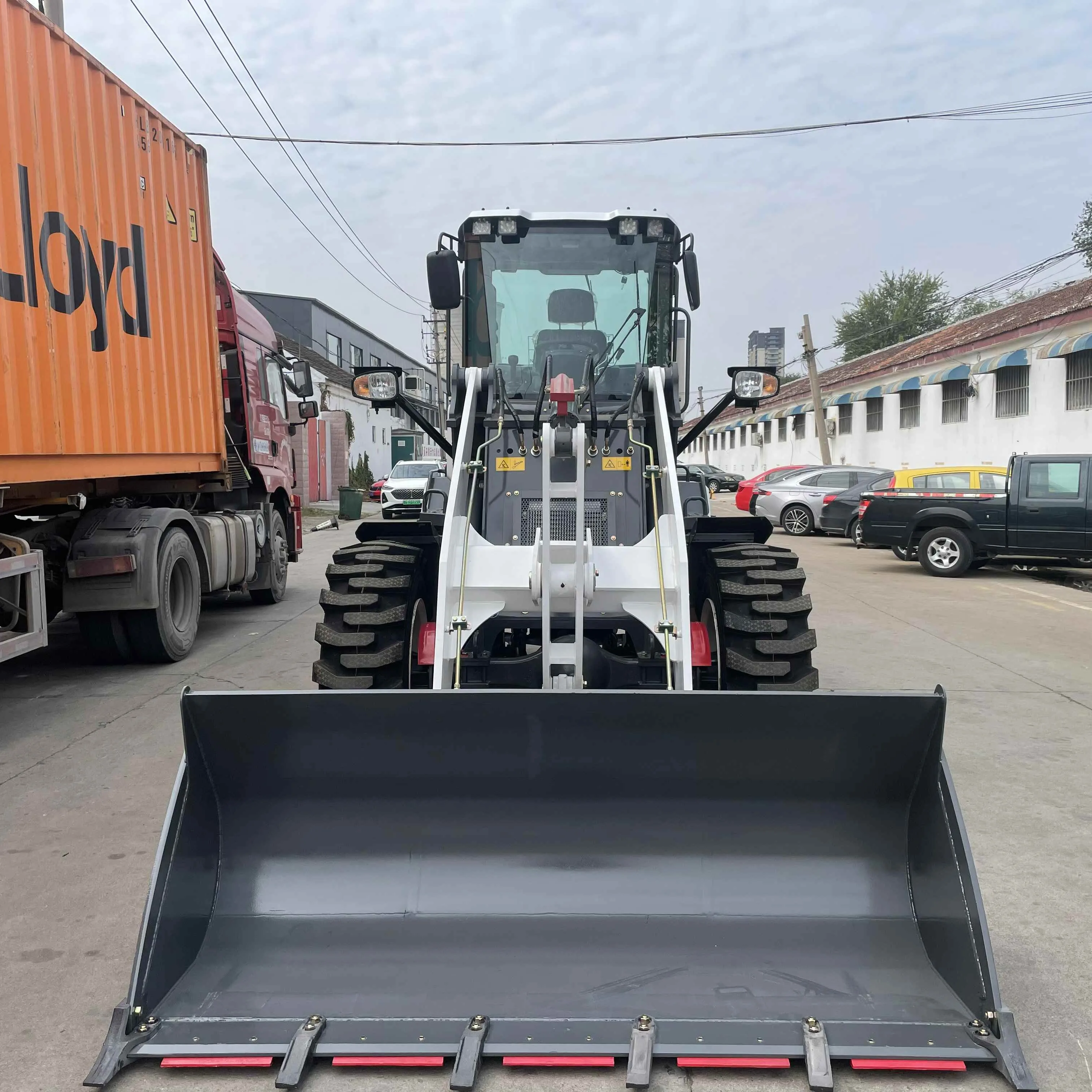 Small Mini CE/EPA 2700 Kg 1 Ton 2 Ton 3 Ton Machinery Wheel Bucket Wheel loader