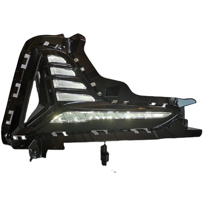 fog light LED DRL Daytime Running Lights Fog Lamps cover day light for Hyundai Sonata 2017 2018