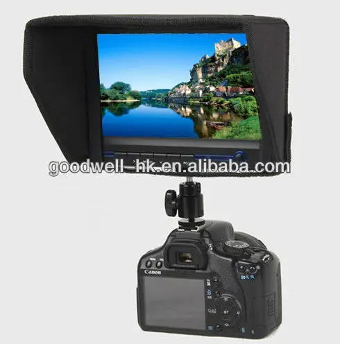 HD 7 Inch 800x 480  Cheap Touch Screen Monitor with stand Alone Bracket and AV/VGA input
