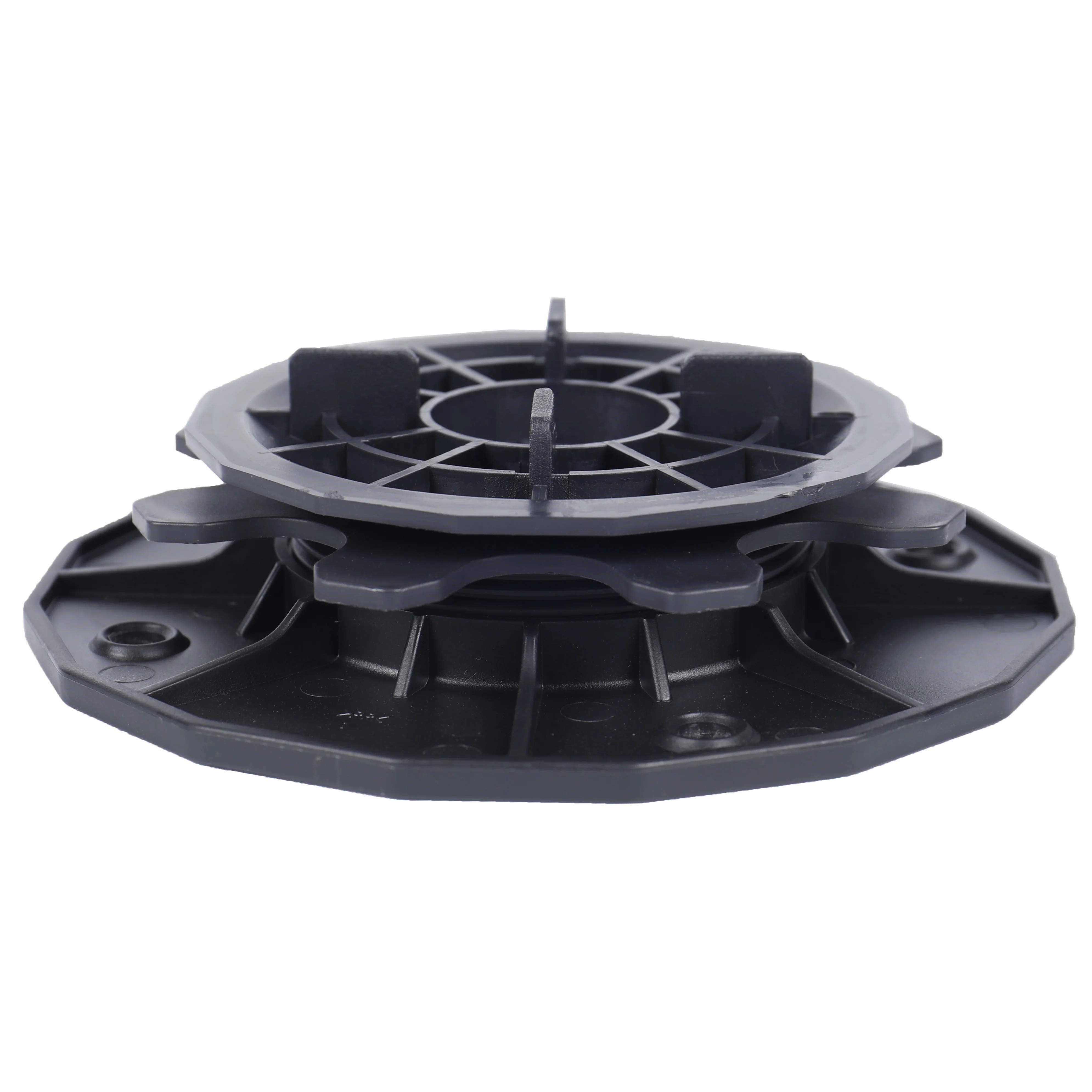 Good Price Self Leveling Adjustable Plastic Pedestals for Raised Floor and Tiles 0-5% Slope Adjustable XF-T200D 25-30 mm