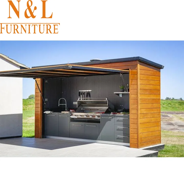 Cabinets Gas Grill 304 Stainless Outdoor Kitchen Set