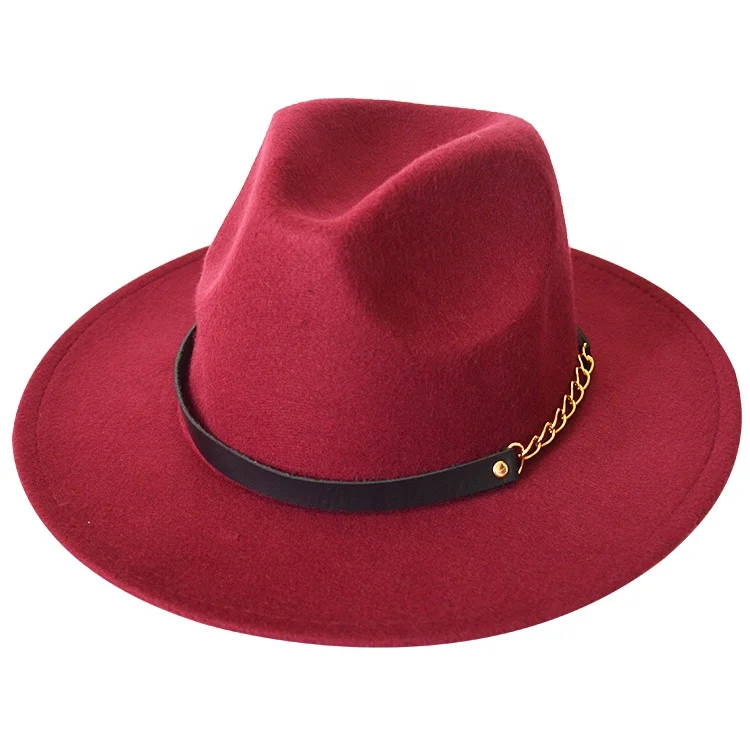 Fashion High Quality Outdoor Wool Jazz Hat Unisex Autumn Winter Retro Ribbons Fedora Panama Hats