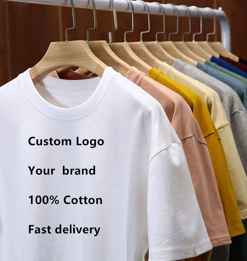 camiseta hombr custom embroidery logo unisex dtg printed man tshirt custom 100 cotton embroidered plain tshirts for printing