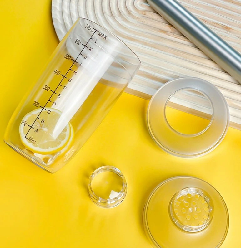 Shaker hand beat lemon tea set of equipment milk tea shop hand shake shaker pot pound Popsicle