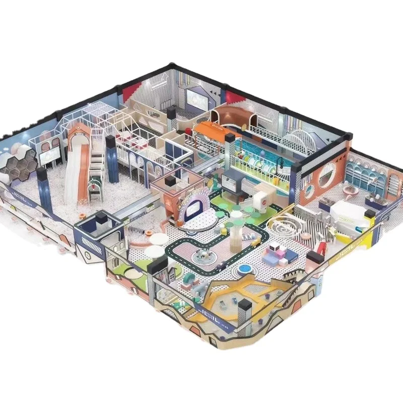 Children Playground Indoor Play House Ocean Ball Decoration Safety Design Toys Park Indoor Playground for Kids