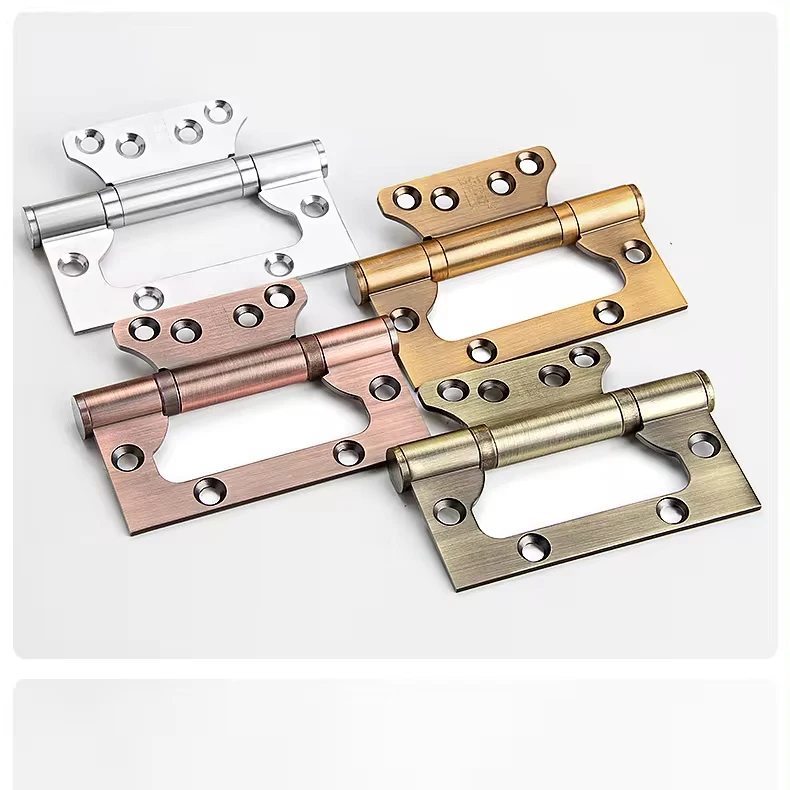 Manufacturer Wholesale Hardware Accessory Stainless Steel Door Butterfly Hinges Butt Flush Hinge