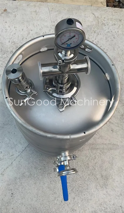 1/2bbl Stainless Steel Yeast Propagation Beer Keg Yeast Brink Tank Yeast Keg