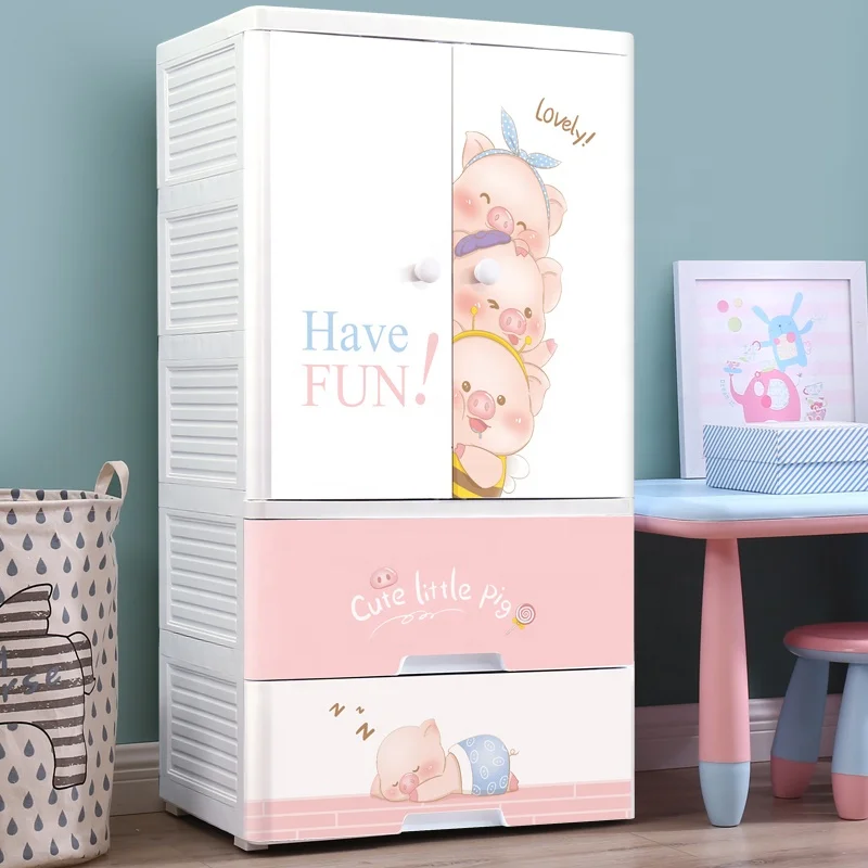 Plastic Drawer Wide Tower White Storage Organizer Cabinet Furniture Pack New Dorm Organization Garage Bedroom Room