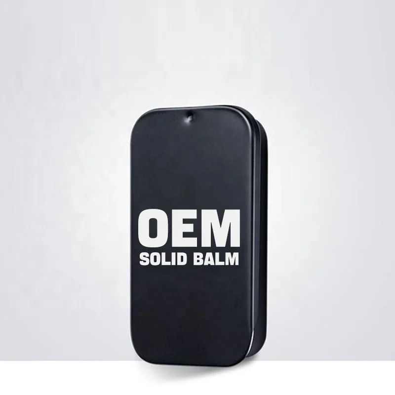 Professional Perfume Gel Oem Manufacturer Long Lasting Cologne Private Label Balm Men Blue Solid Perfume