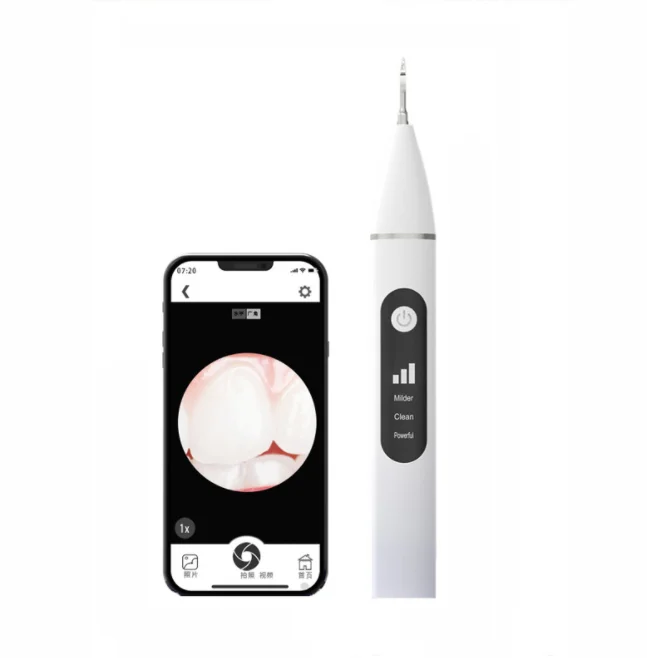 Ultrasonic Visible Dental Calculus Remover Type C Fast Charging Smoke Stain Tartar Dental Calculus Ultrasound Tooth Cleaning Set