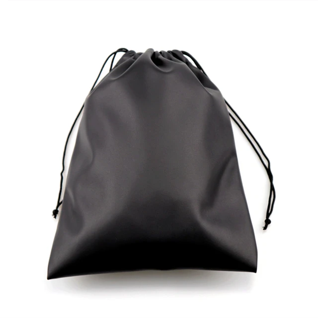 Custom Pu Canvas Cotton Velvet Mesh Drawstring Christmas Gift Makeup Gym Bag With Custom Printed Logo