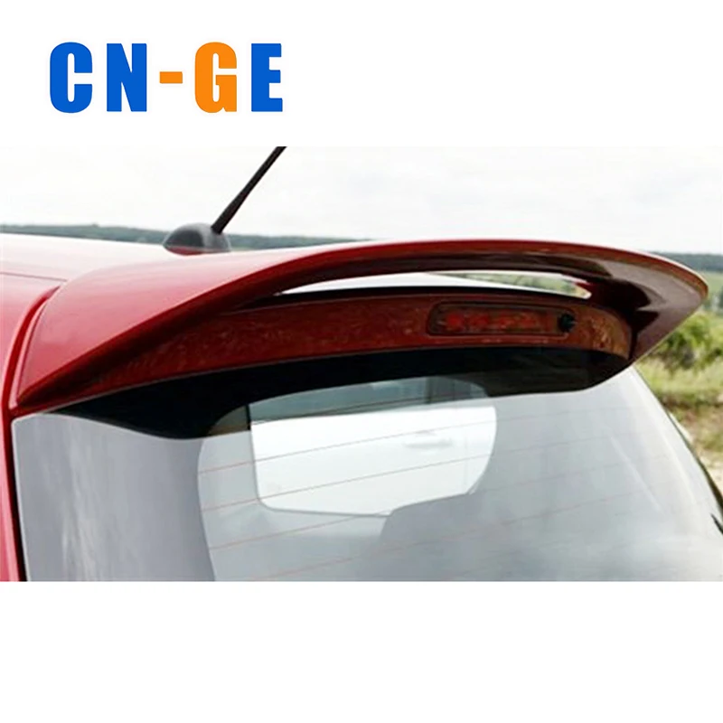 CNGE Design Car Rear Roof Wing Spoiler For Suzuki Swift 2018+ ABS Plastic Black Rear Trunk spoiler
