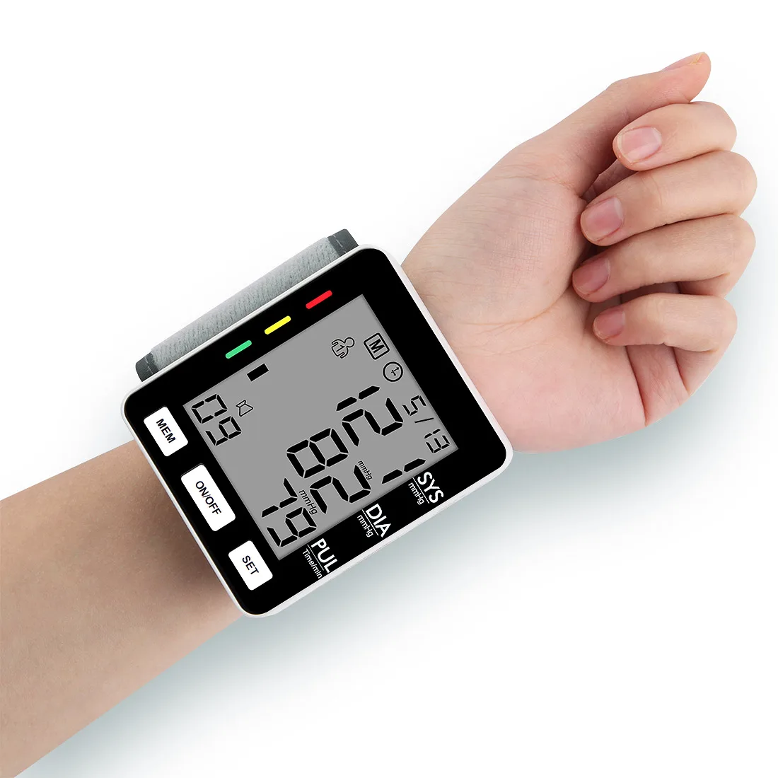 Medical CE MDR approved Customized OEM Logo Printing Wrist Blood Pressure Monitor digital Sphygmomanometer