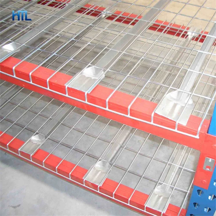 Heavy duty welded fireproof galvanized metal storage wire decking