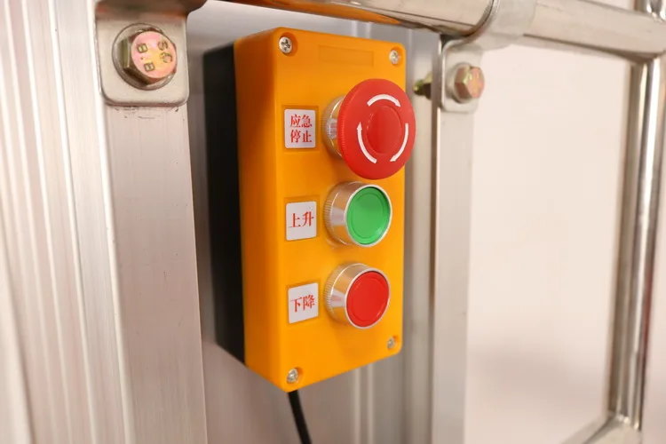 YL601 china electric aerial work platform hydraulic aerial ladder aluminum aerial platform