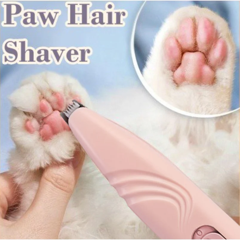 High Quality Pet Dog Cat Grooming Hair Trimmer Mini Pet Wireless Foot Hair Clipper