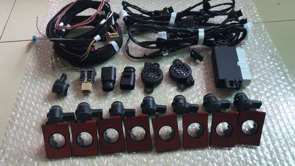 For VW* new PQ MQB POLO 2016 2017 Parking Pilot Front and Rear 8K OPS 5Q0 919 294 E UPGRADE KIT 5Q0919294E 5QD919294 J