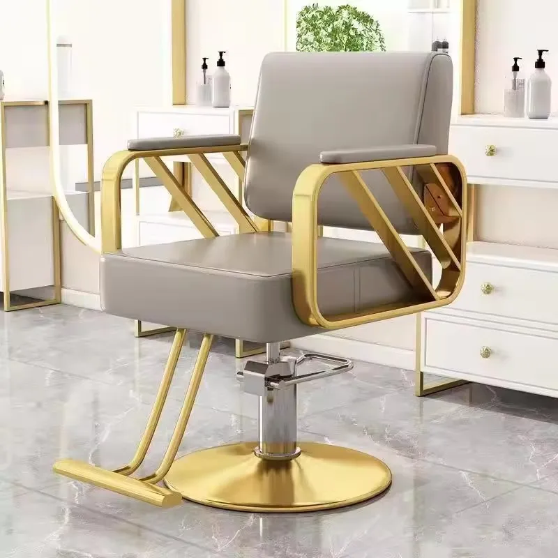 High Quality Modern Salon Furniture Synthetic Leather Barber Chair for Spa Hairdressing Chair Wholesale Modern Salon Equipment