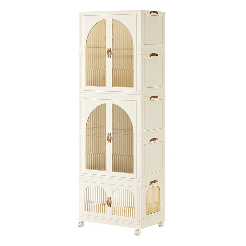 Jeko&Jeko Large Storage Capacity Collapsible Plastic Baby Clothes Large Cabinet