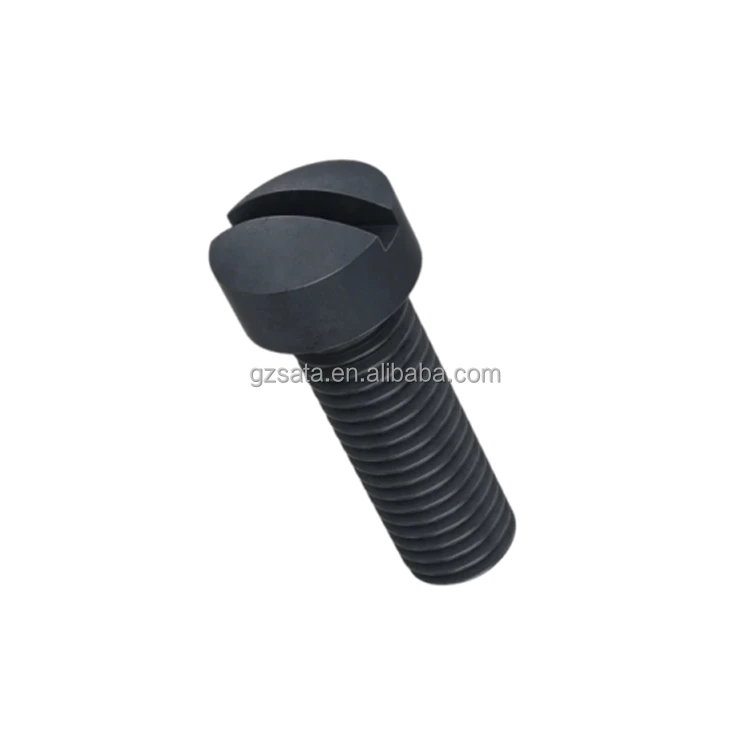 Customized High-Profile Narrow Fillister Head Slotted Machine Screws UNC 2-56 3-48 4-40 5-40 6-32 8-32 10-24 12-24 UNF 10-32