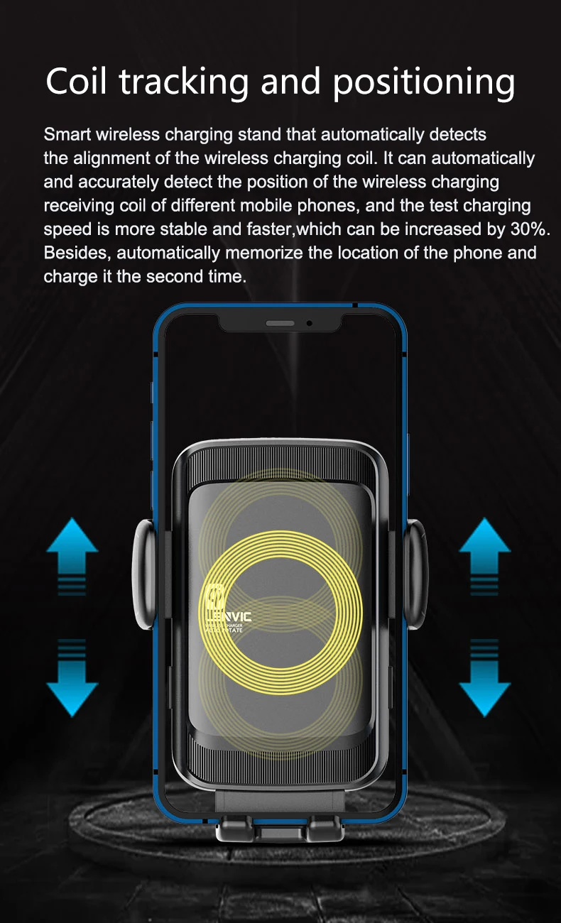 
New product Amazon wholesale 12V 1.2A 15W Universal Charger Fast Quick Charging Custom Wireless Charger Power Bank For iphone 