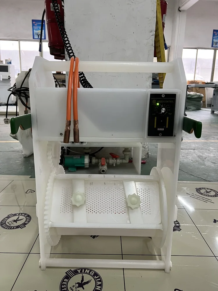 Low Price Mini Plating Barrel Customized Rotary Drum Galvanizing for Brass Nickel Plating Electroplating Equipment