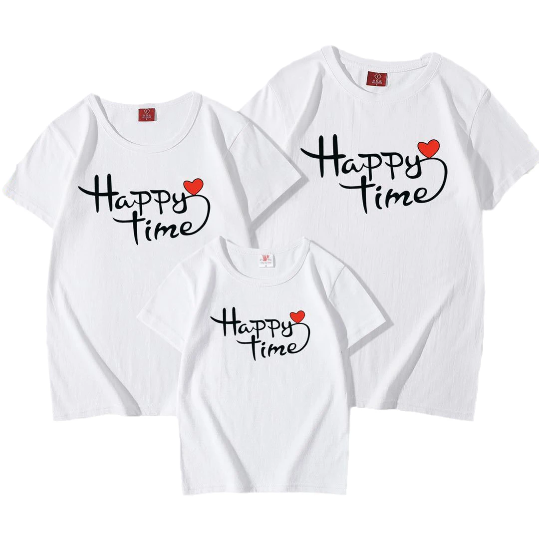 
100% Cotton New product mother daughter mom son outfits family matching clothes mommy sets father mama and me 