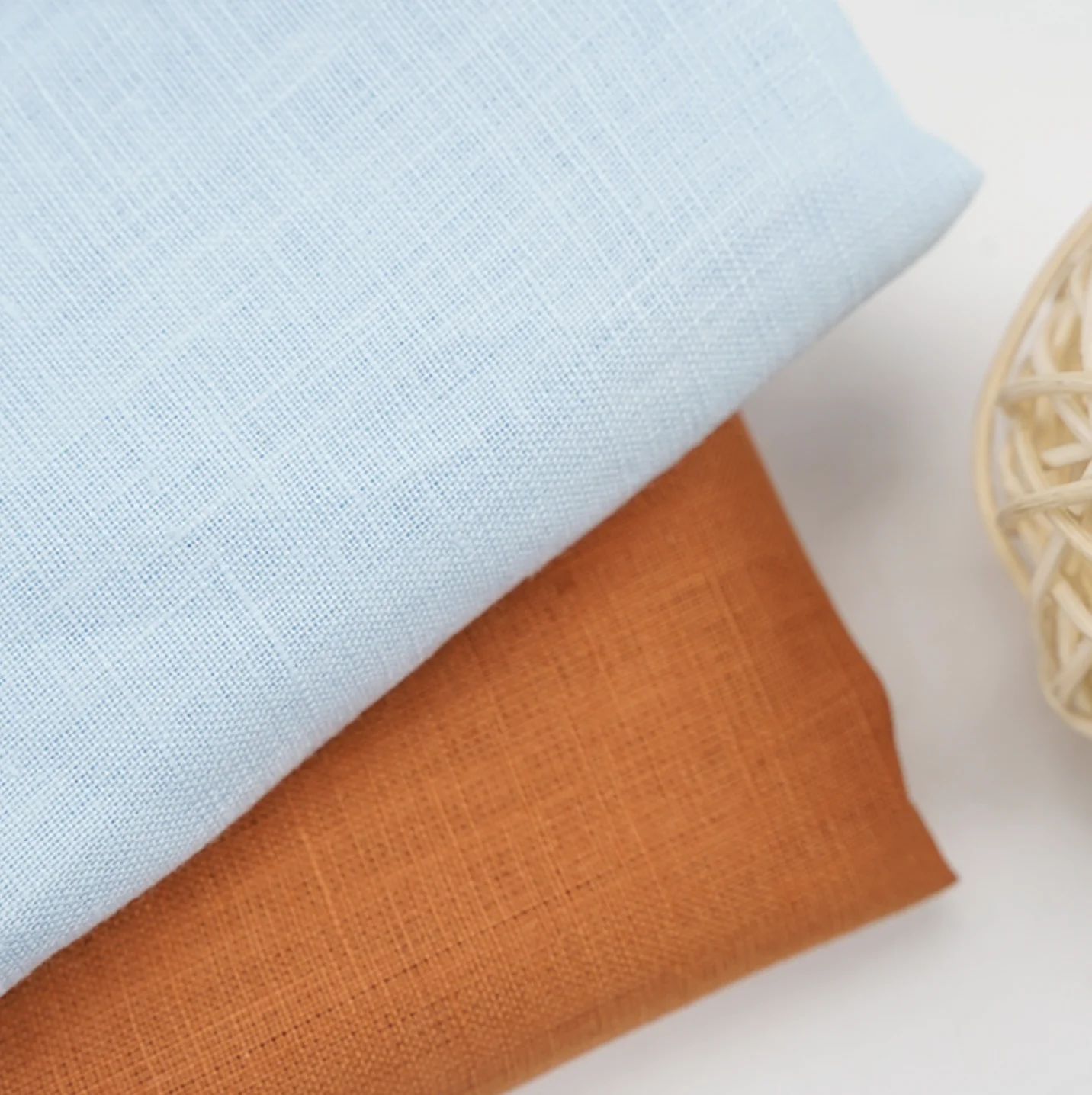 New Arrival Hot Sale Pure Color 100% Linen Fabric For Shirts Suits Home Textile Bedding Curtains