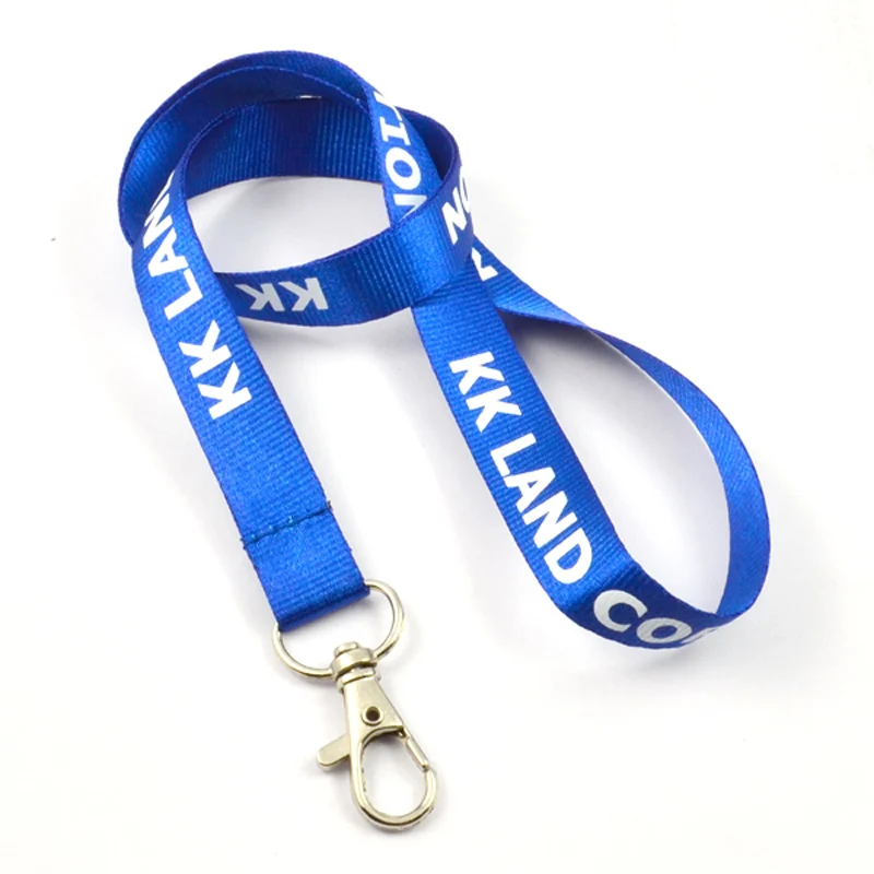 Custom Logo Sublimation Polyester Anime Lanyard With Logo Custom Printer For Lanyard