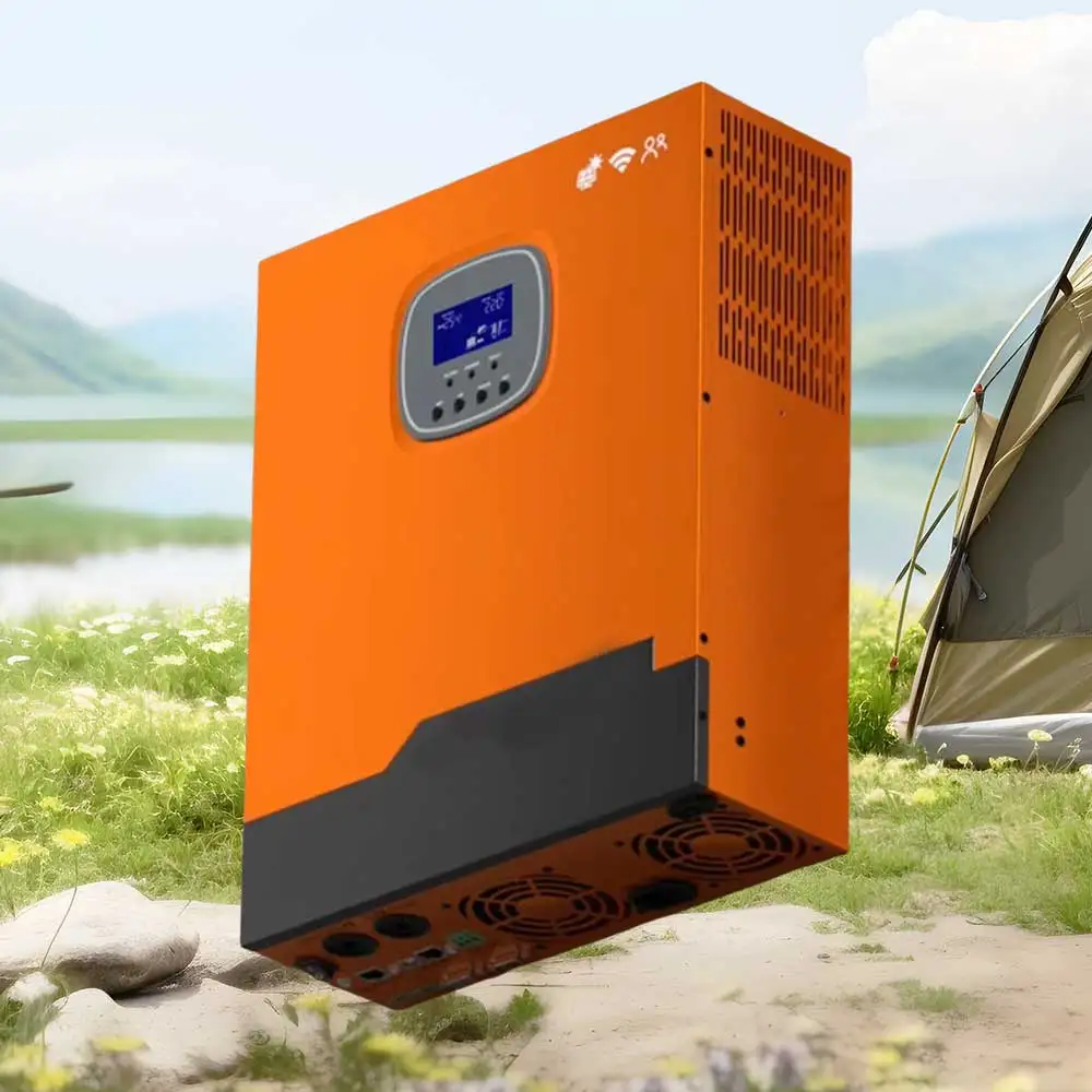 OSWELL 12/24/48V  To110V/220V Ac Pure Sine  Solar Inverter Variable Frequency Drive Converter Step Up Solar Inverter 5000W