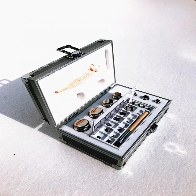 OIML тест из нержавеющей стали вес F1 1 мг-200 г Калибровочные весы набор